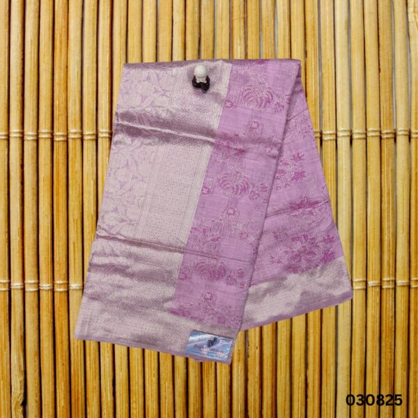 Elegant Pink Soft Silk Weaving Designer Saree